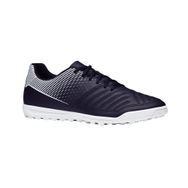 Decathlon Kıpsta Futbol Ayakkabısı Siyah Beyaz Agility 100 TF Erkek Halı Saha Ayakkabısı