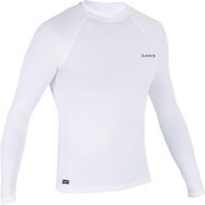 Decathlon Olaian 100 Beyaz Erkek Uzun Kollu Sörf Tişörtü