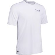 Decathlon Olaian Water Uv Korumalı Beyaz Erkek T-shirt