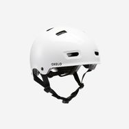 Decathlon Oxelo Paten Kaykay Scooter Beyaz MF500 Kask