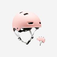Decathlon Oxelo Paten Kaykay Scooter Pembe Mf500 Kask
