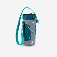 Decathlon Quechua Gri Mavi 0.75 - 1 lt Isı Yalıtımlı Matara Kılıfı