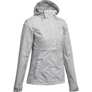 Decathlon Quechua MH100 Alacalı Gri Kadın Outdoor Yağmurluk