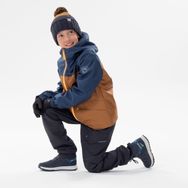 Decathlon Quechua SH100 -0.5 Derece Kahverengi Çocuk Outdoor Kışlık Mont