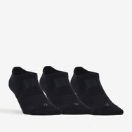 Decathlon RS500 Siyah Kısa Konçlu 3 Çift Unisex Tenis Çorabı