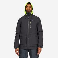 Decathlon Sailing 500 Siyah Neon Sarı Yelkenli Erkek Yağmurluğu