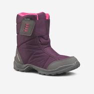 Decathlon SH100 Quechua Mor Çocuk Outdoor Su Geçirmez Kar Botu