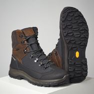 Decathlon Solognac Crosshunt 520 Kahverengi Vibram Tabanlı Su Geçirmez Avcı Botu