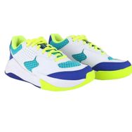 Decathlon Vs100 Confort Allsix Beyaz Mavi Yeşil Çocuk Voleybol Ayakkabısı