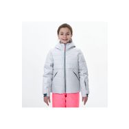 Decathlon Wedze 180 Warm Gri Çocuk Kayak Şişme Montu
