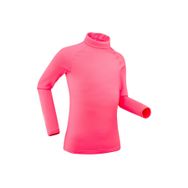 Decathlon Wedze Bl 500 Pembe Çocuk Üst Termal Kayak İçliği