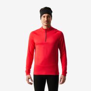 Decathlon Wedze Yarım Fermuarlı Kırmızı Bl 500 Erkek Termal Üst Kayak İçliği