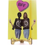 Deco Elit Lastikli Noktalı Sert Kapak Best Friend Defter
