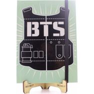 Deco Elit Lastikli Noktalı Sert Kapak Bts Defter