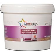 Decoboya Silikonlu Lüx Silinebilir Mat 3 kg Sarı İç Cephe Duvar Boyası