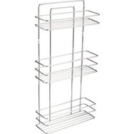 Decorev 5929 Krom Kristal Lamalı Üç Katlı Şampuanlık