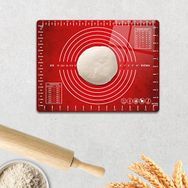 Decorita Kırmızı Cam 30x40 cm Hamur Açma Matı