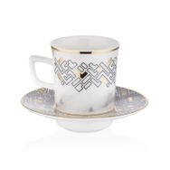 Decorium M00705 Monochrome 12 Parça Kahve Fincan Takımı