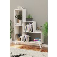 Decormet 030010080604040 Beyaz Nisa Kitaplık