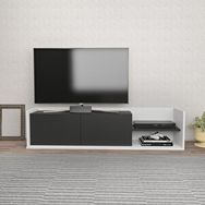 Decorotika Krog Antrasit Beyaz Tv Ünitesi