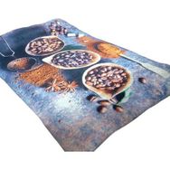 Decovilla Coffee 160x230 cm Deri Taban İpek Dijital Baskı Halı