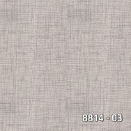 Decowall Royalport Sade Desenli 8814-03 Gri Duvar Kağıdı