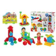 Dede 03315 100 Parça Kaktüs Bloklar Puzzle