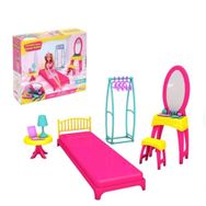 Dede 03669 Linda'nın Yatak Odası Oyun Seti