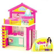 Dede Oyuncak Aksesuarlı Lolanın 2 Katlı Evi