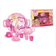 Dede Oyuncak Barbie Tepsili Çay Seti