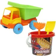 Dede Spiderman Küçük Kamyon Plaj Set