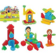 Dede W3315 Kaktüs Blok 100 Parça Oyuncak
