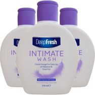 Deep Fresh 3x250 ml Intimate Dış Genital Bölge Yıkama Jeli