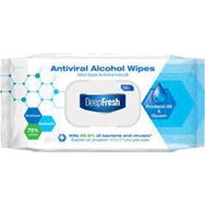 Deep Fresh Alkol Bazlı Antiviral 15'li Islak Mendil