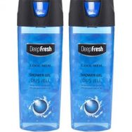 Deep Fresh Cool Men Pratik Kapaklı 2x500 ml Duş Jeli