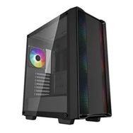 Deepcool CC560 V2 PF550 550W 80 Plus Mid-Tower 4xRainbow Fanlı Mid Tower Siyah Kasa