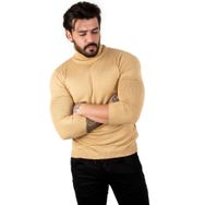 Deepsea 2002292 Camel Balıkçı Yaka Erkek Düz Kazak