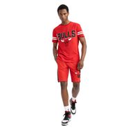 DeFacto A1995AX23SM Kırmızı-RD296 NBA Chicago Bulls Lisanslı Standart Fit Bisiklet Yaka %100 Pamuk Erkek T-shirt