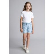 DeFacto B8113A826SM Mavi-NM63 Paperbag Jean Kız Çocuk Şort