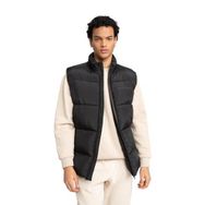 DeFacto Erkek Slim Fit Dik Yaka Yelek Yelek, Siyah, XXL Yelek