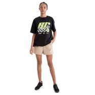DeFacto Kadın Regular Fit Basic Şort, Bej, M Şort