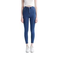 DeFacto Kadın Super Skinny Jegging Fit Yüksek Bel Jean Pantolon, Mavi , 34 Pantolon