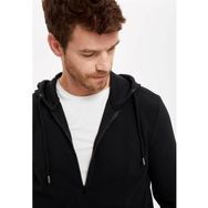 DeFacto R5775AZ20AU Erkek Kapüşonlu Fermuarlı Regular Fit Sweatshirt