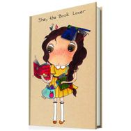 Deffter 14x20 96 Sayfa Çizgili Sert Kapak She The Book Lover Nihi Defter