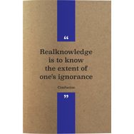 Deffter 64837-5 Quotes From Thinkers Confucius Karton Kapak 14,8x21 Noktalı 70 Sayfa Defter