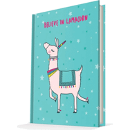 Deffter 8699164645152 Spring 2021 14x20 Lamacorn Çizgili Defter