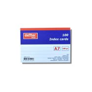 Deffter A7 Beyaz Çizgili 64125-3 Index Kartı