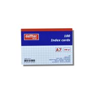 Deffter A7 Beyaz Kareli 64129-1 Index Kartı
