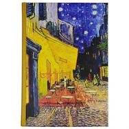 Deffter Art Of World Van Gogh Sert Kapak 14X20 Çizgili 96 Sayfa Not Defteri