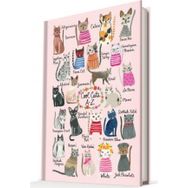 Deffter Cool Cats Çizgili Defter
